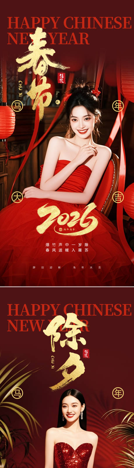 源文件下载【享设计】搜索编号：68540035202942860【新年系列海报】