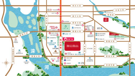 源文件下载【享设计】搜索编号：92900034933731409【地产项目区位】