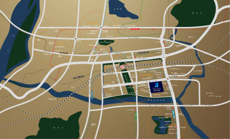 源文件下载【享设计】搜索编号：95050034826501981【南京南部新城区位图】