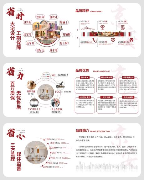 源文件下载【享设计】搜索编号：22670034857203777【省时省力省心省钱家装品牌宣传海报展板】