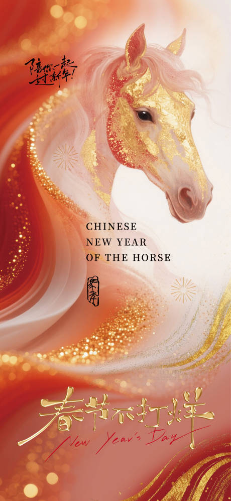 源文件下载【享设计】搜索编号：64610035195899324【春节不打烊海报】