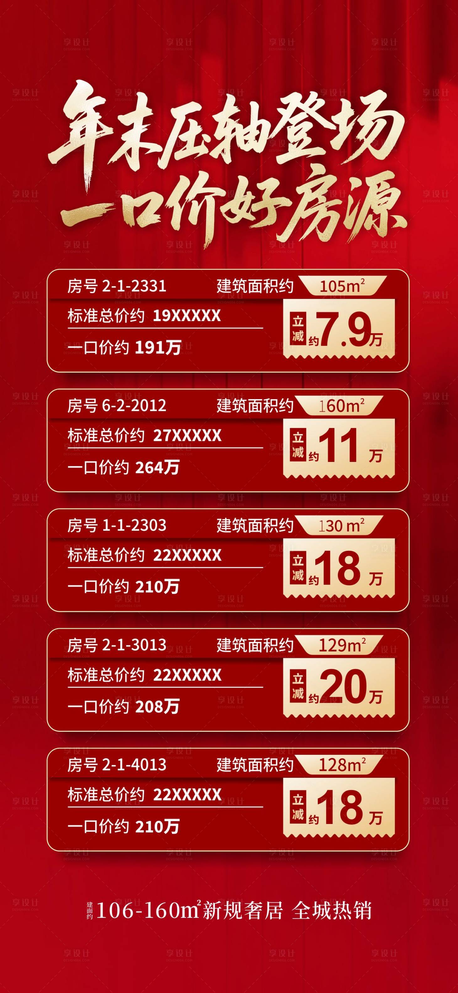 源文件下载【享设计】搜索编号：82520035156409873【地产海报】