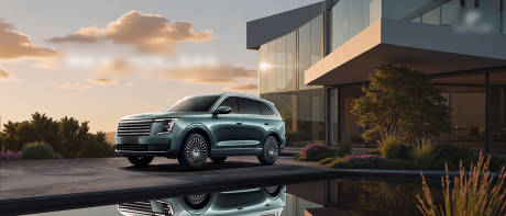 源文件下载【享设计】搜索编号：24240034929337746【汽车上市主视觉】