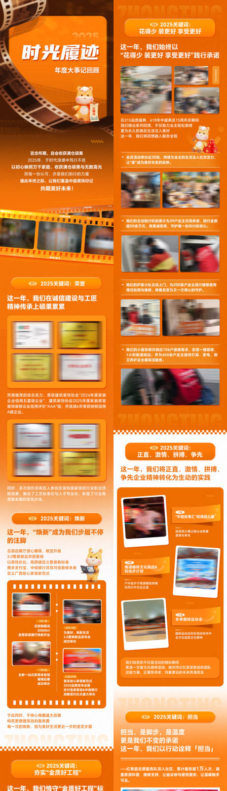 源文件下载【享设计】搜索编号：28140034942388913【企业大事记回顾长图】