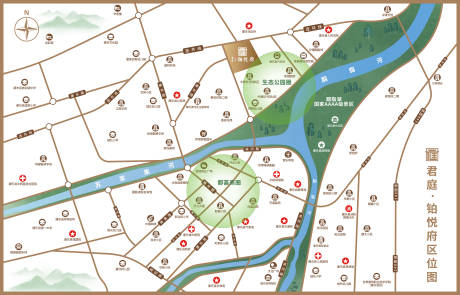 源文件下载【享设计】搜索编号：62170034908626901【地产区位图】