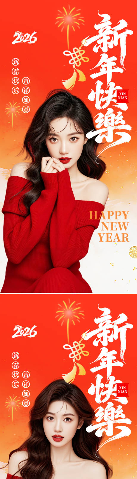 源文件下载【享设计】搜索编号：16940035148291599【医美新年系列海报】