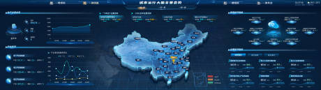 源文件下载【享设计】搜索编号：18190034861915472【智慧城市大脑可视化大屏】