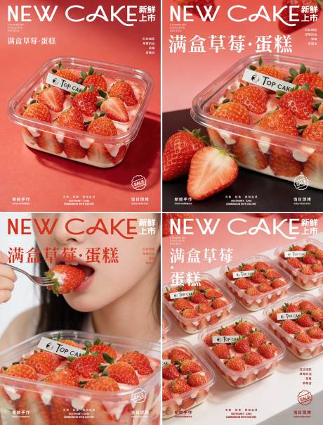 源文件下载【享设计】搜索编号：19590034994061897【烘焙蛋糕甜品盒子产品海报】