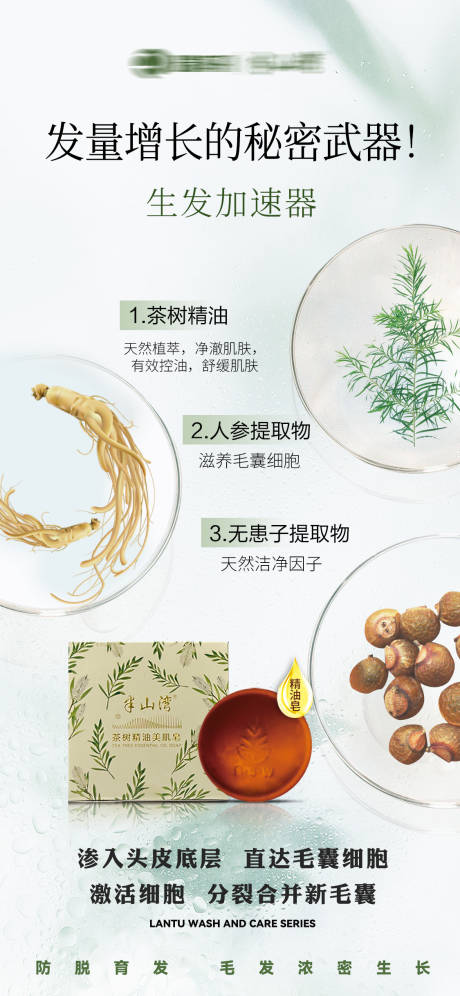 源文件下载【享设计】搜索编号：77120035108528193【植物精油皂宣传海报】