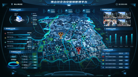 源文件下载【享设计】搜索编号：22880035232955519【佛山社会治安保障管理平台ui设计】