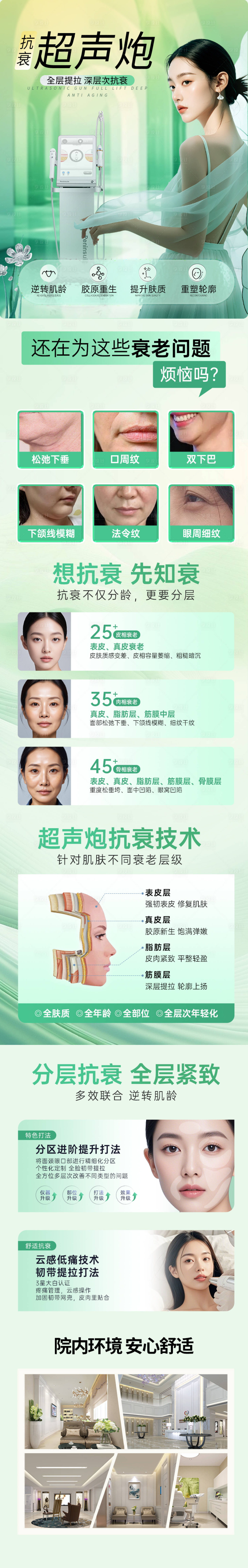源文件下载【享设计】搜索编号：56690035013853750【医美超声炮长图】