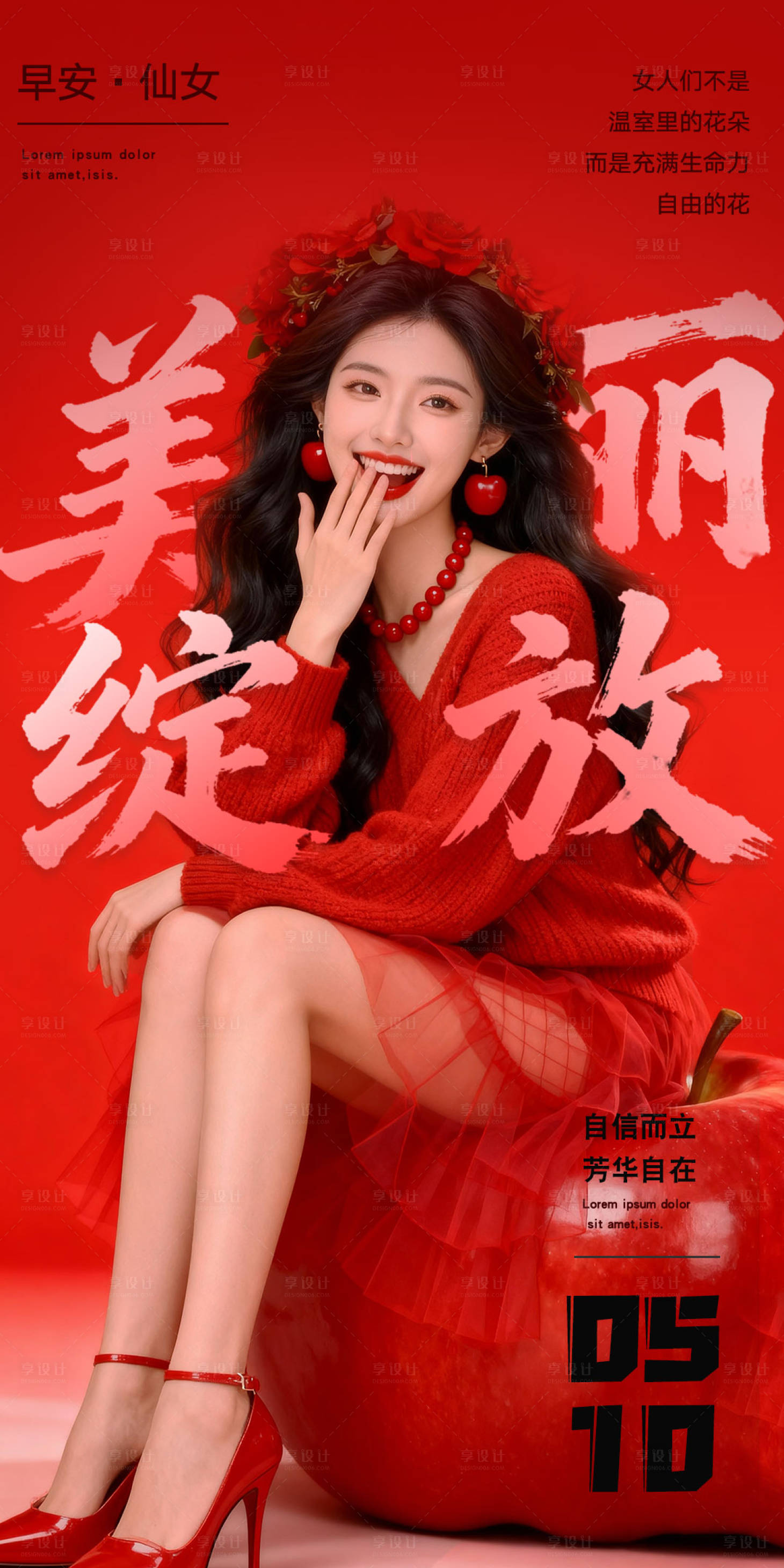 源文件下载【享设计】搜索编号：41070035022373682【医美早安图】