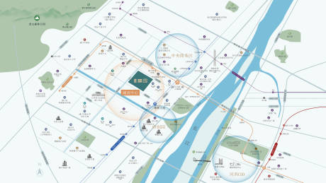 源文件下载【享设计】搜索编号：66860034826459764【南京浦口区位图】