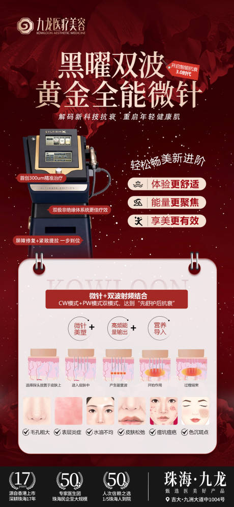 源文件下载【享设计】搜索编号：60540035219778015【医美黑曜双波】