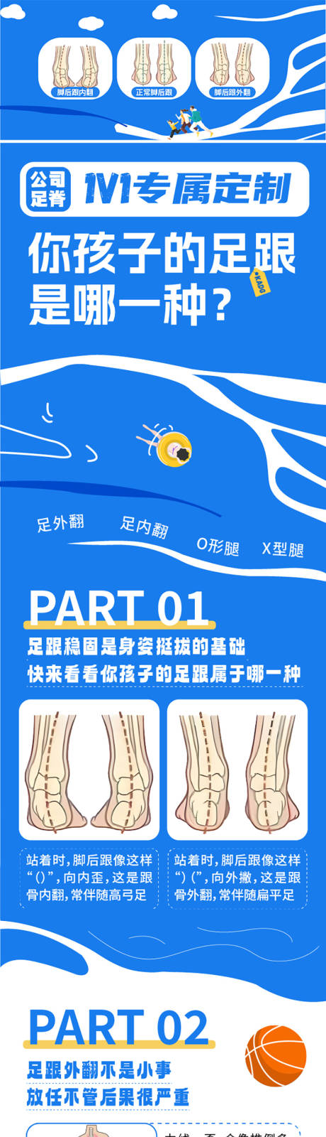 源文件下载【享设计】搜索编号：70070035119398224【你的孩子足跟是哪一种】