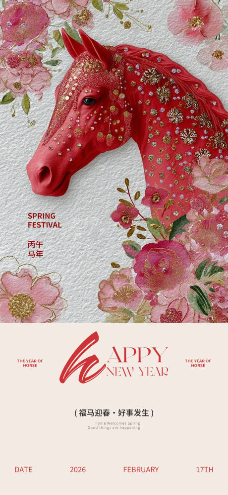 源文件下載【享設(shè)計(jì)】搜索編號(hào)：64700035305277241【馬年新年海報(bào)】