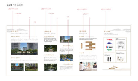 源文件下载【享设计】搜索编号：33400035191593500【企业文化墙背景板】