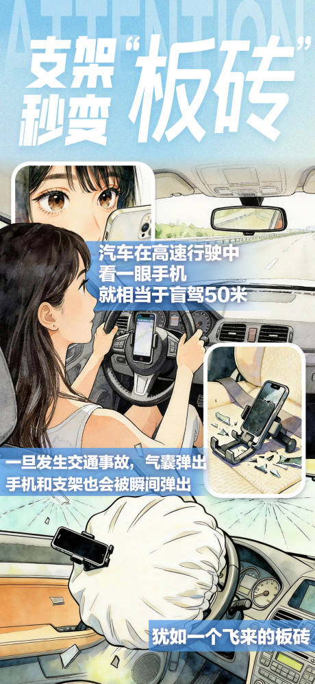 源文件下载【享设计】搜索编号：19040035110674494【汽车驾驶安全活动宣传海报】