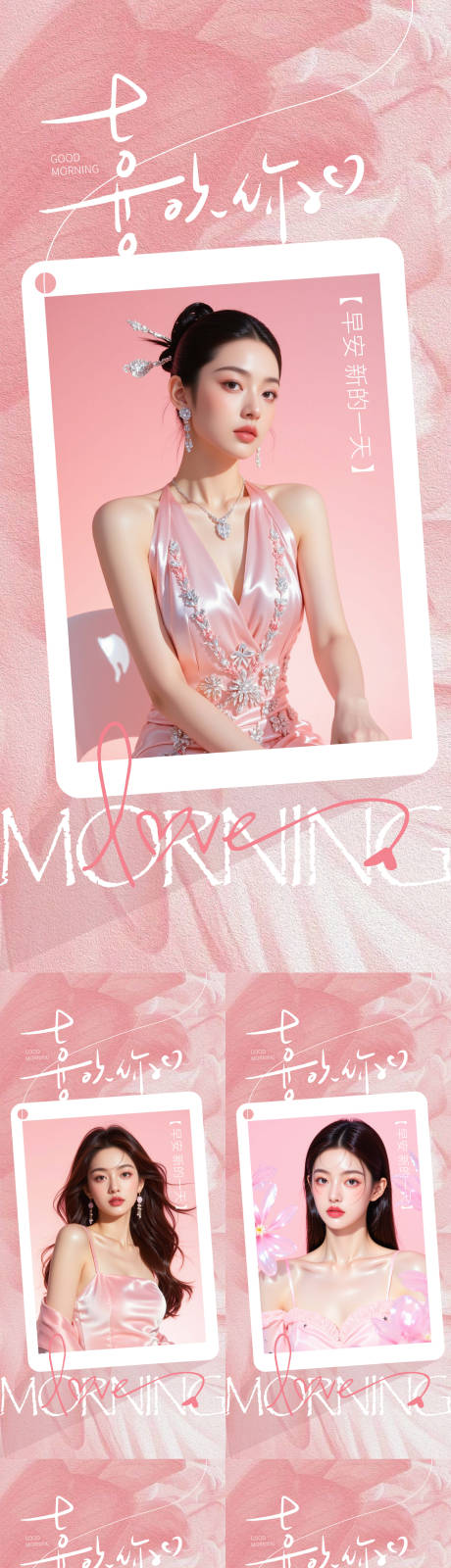 源文件下载【享设计】搜索编号：71990034997898314【医美早安情人节海报】