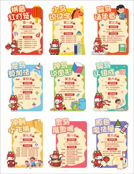 源文件下载【享设计】搜索编号：25900035037696777【期末闯关造型展板】