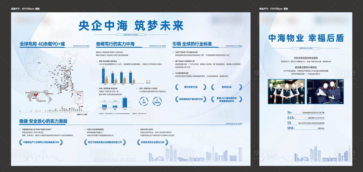 源文件下载【享设计】搜索编号：62870035246161189【物业品牌墙】