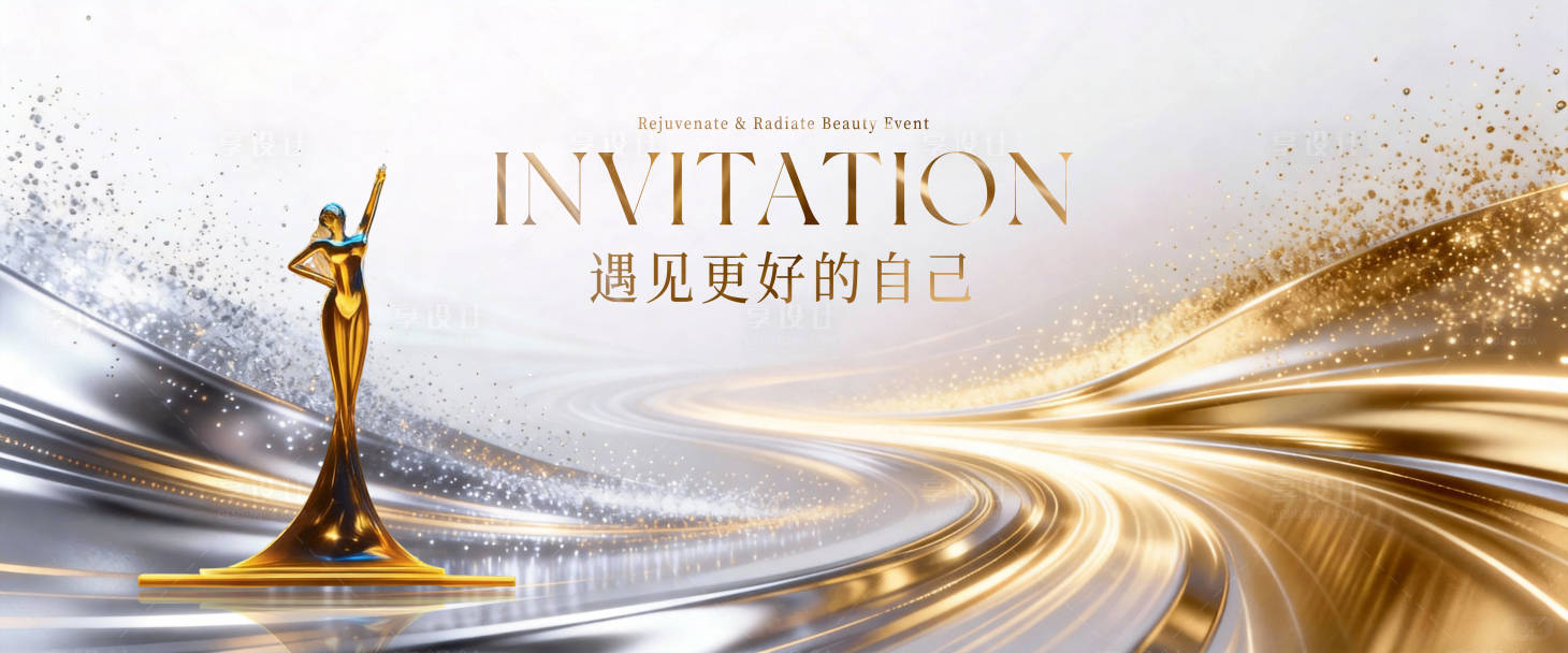 源文件下载【享设计】搜索编号：28970035239871492【颁奖典礼，周年庆，美业盛典，科技】