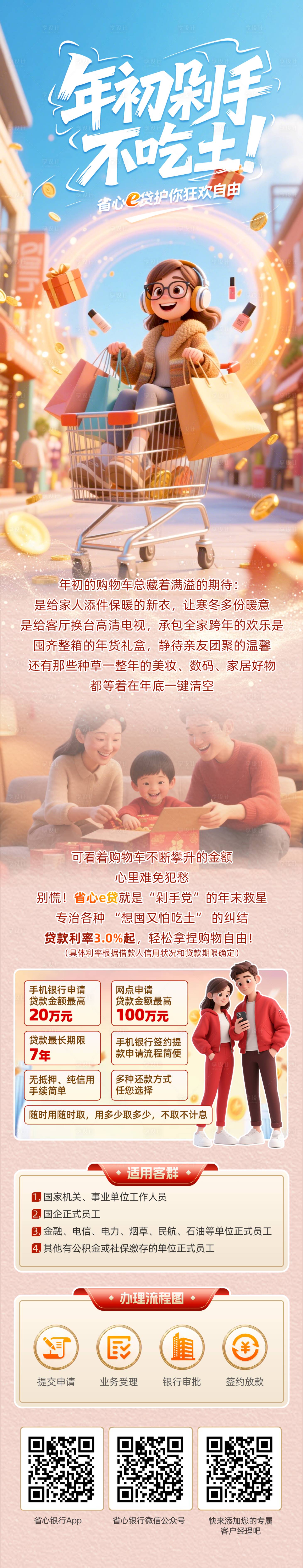 源文件下载【享设计】搜索编号：64080034863578192【信用卡购物活动专题长图】