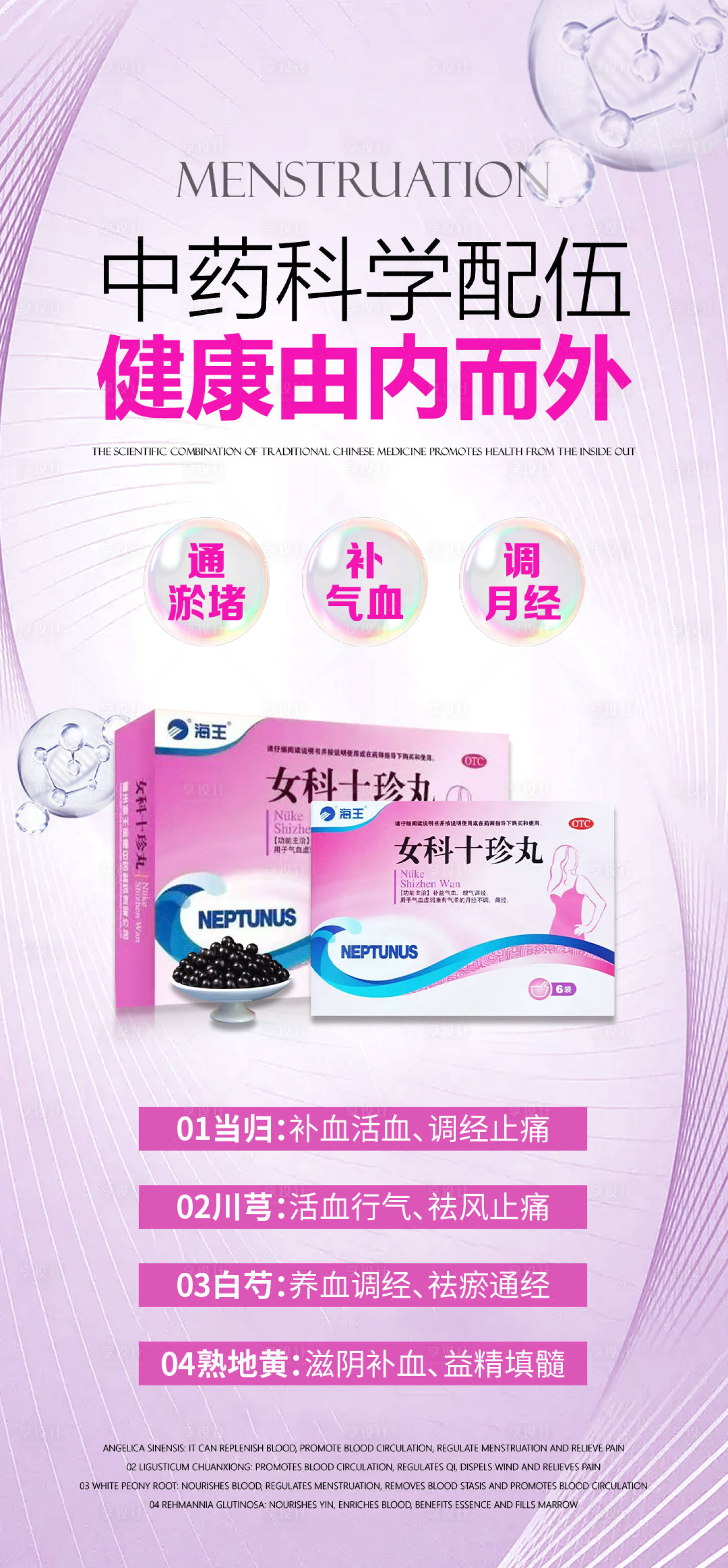 源文件下载【享设计】搜索编号：13070035227852417【女性健康科普宣传产品海报 】