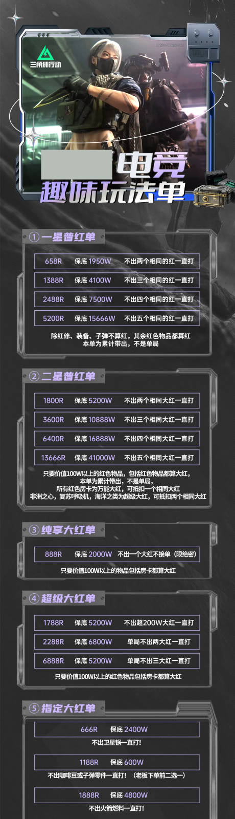 源文件下载【享设计】搜索编号：48200034970719106【三角洲电竞趣味玩法海报】