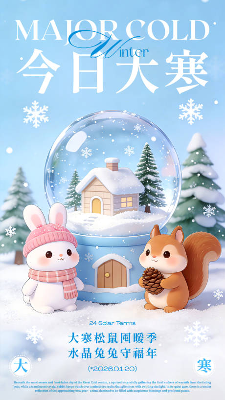 源文件下載【享設(shè)計(jì)】搜索編號(hào)：24770034900361675【大寒節(jié)氣海報(bào)】
