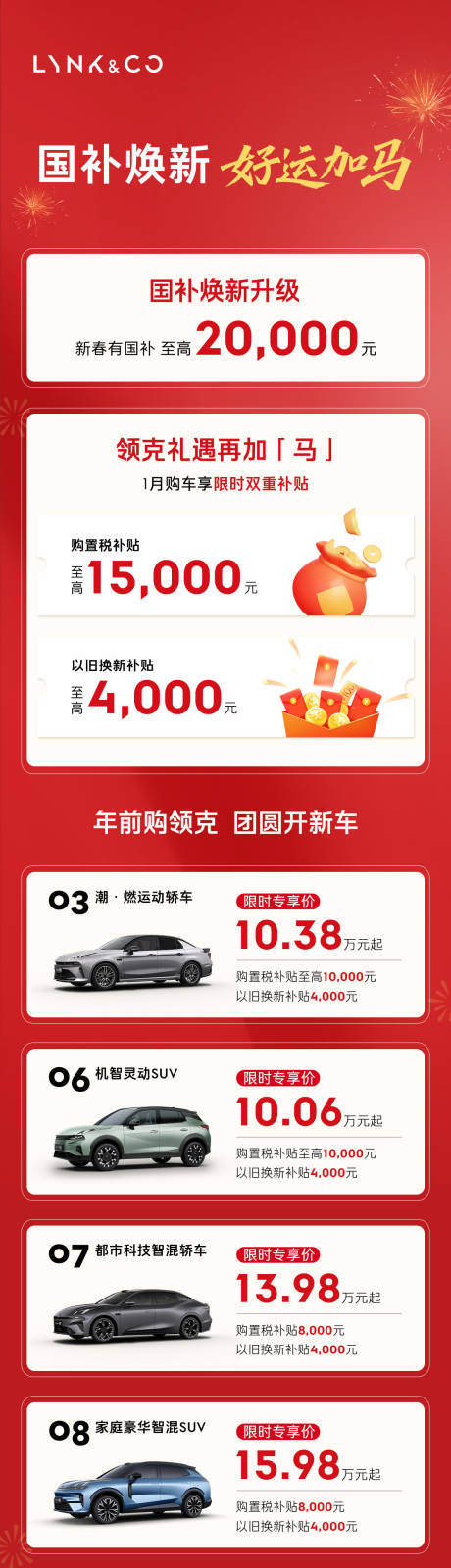 源文件下载【享设计】搜索编号：79480035255517687【汽车新春长图海报】