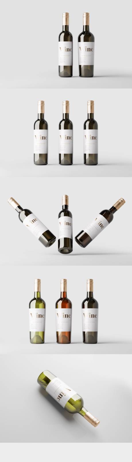 源文件下载【享设计】搜索编号：52530035230959275【葡萄酒瓶模型贴图样机】