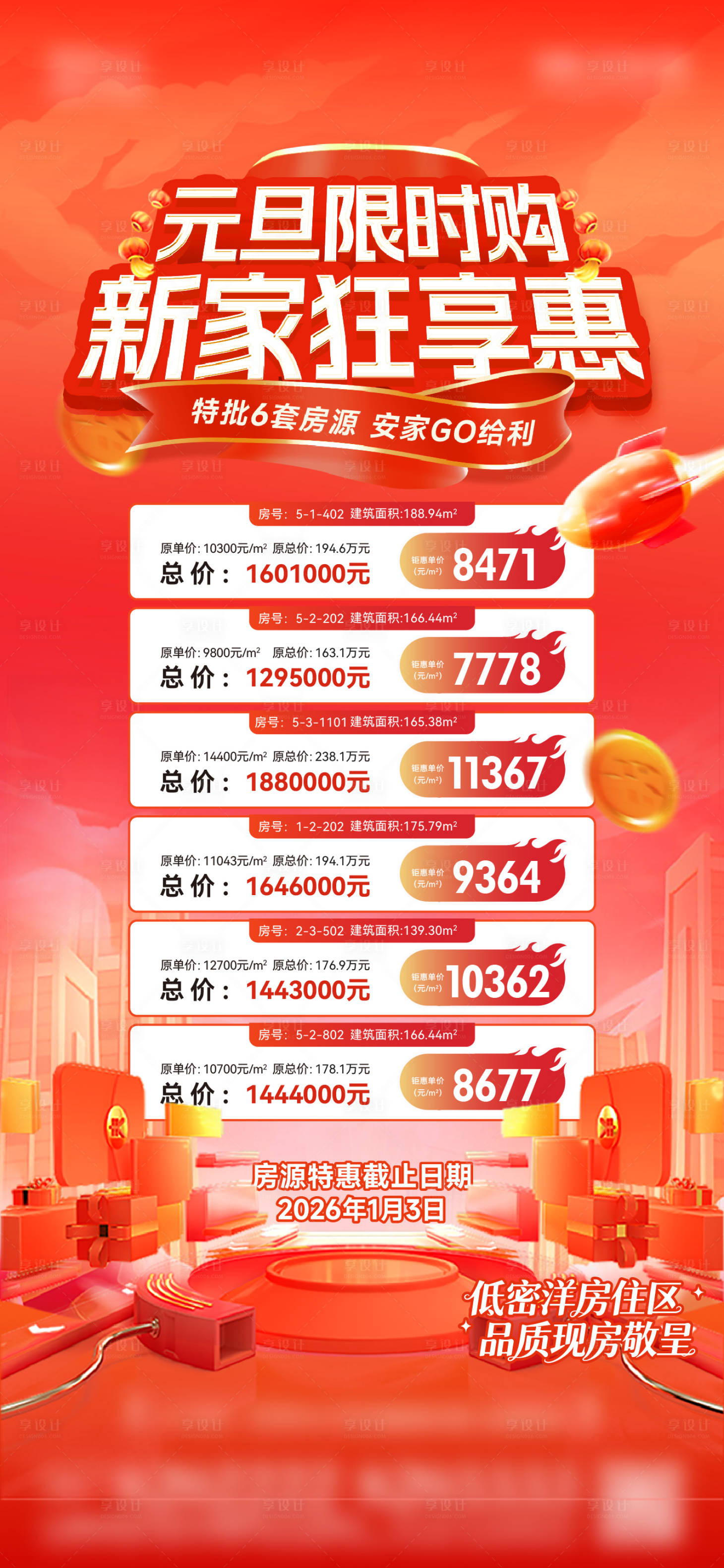 源文件下载【享设计】搜索编号：69300034902423907【特价房】