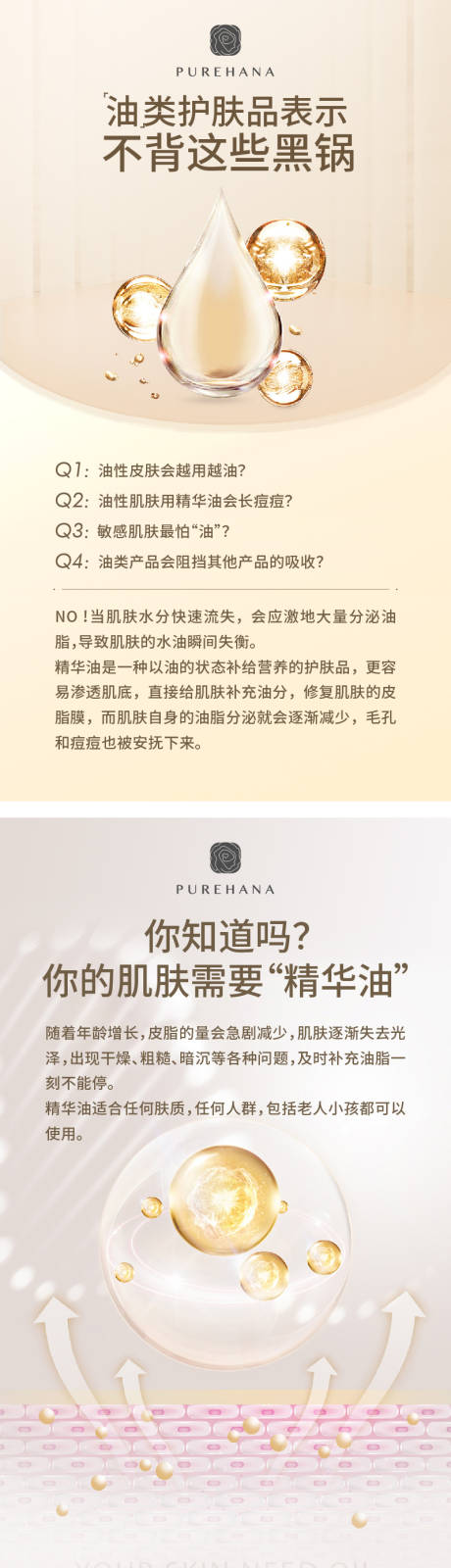 源文件下载【享设计】搜索编号：30340035266594361【化妆品牡丹精油科普海报】