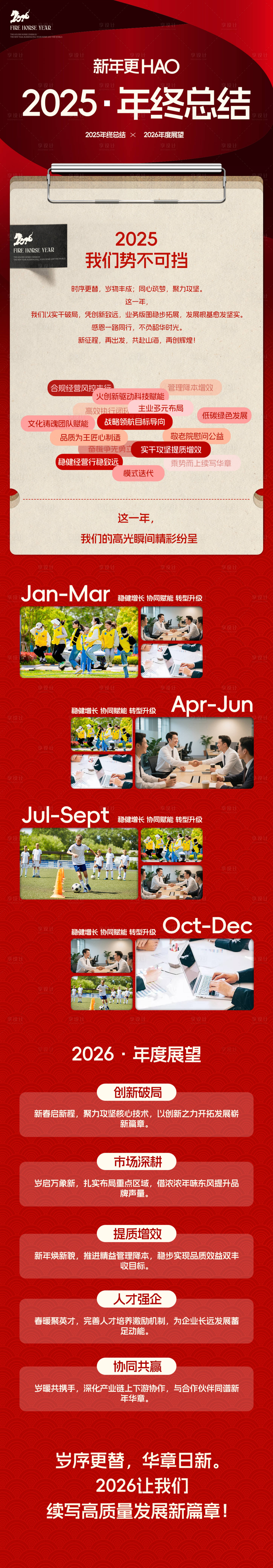 源文件下载【享设计】搜索编号：21690034990485167【商业年终总结长图】