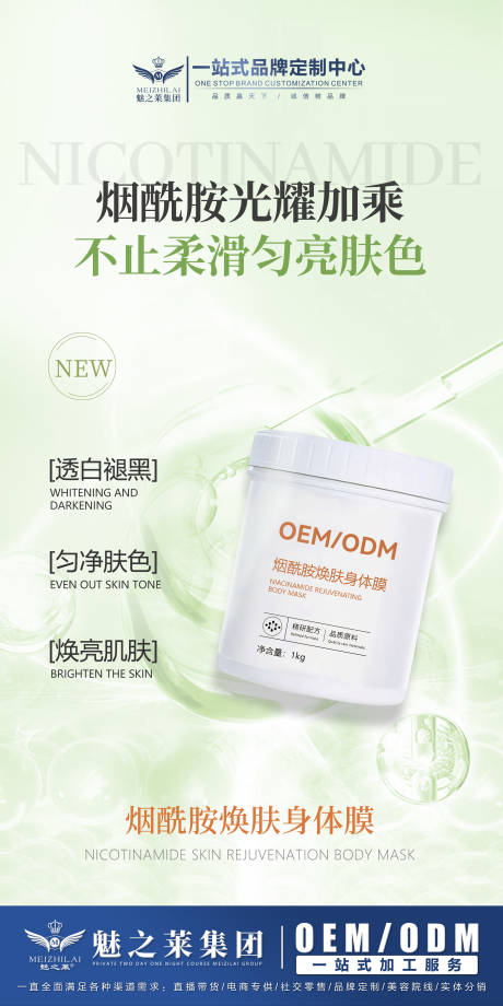源文件下载【享设计】搜索编号：46020034995569773【烟酰胺焕肤身体膜】