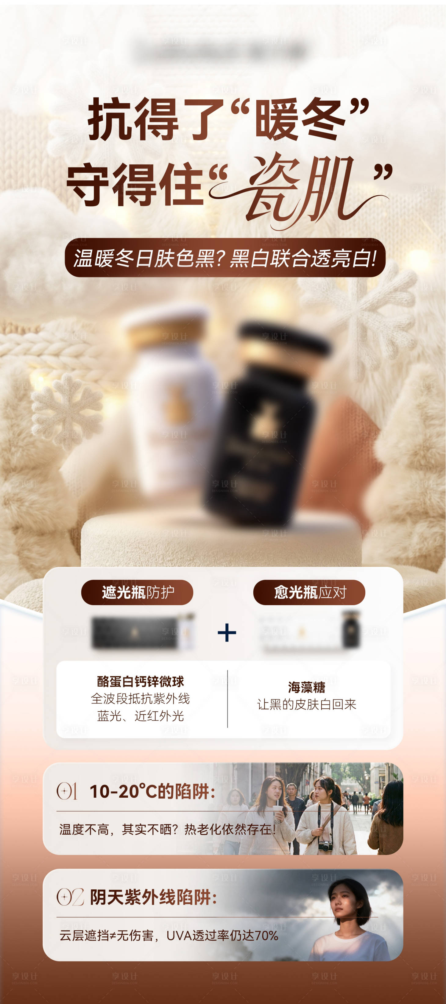 源文件下载【享设计】搜索编号：50970035036877517【医美产品打卡海报】