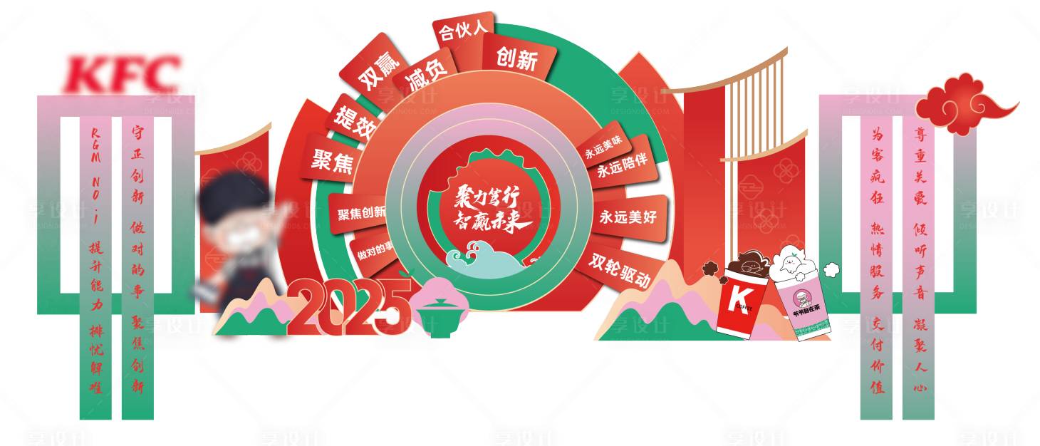 源文件下载【享设计】搜索编号：46680034836872581【美陈打卡合影签到】