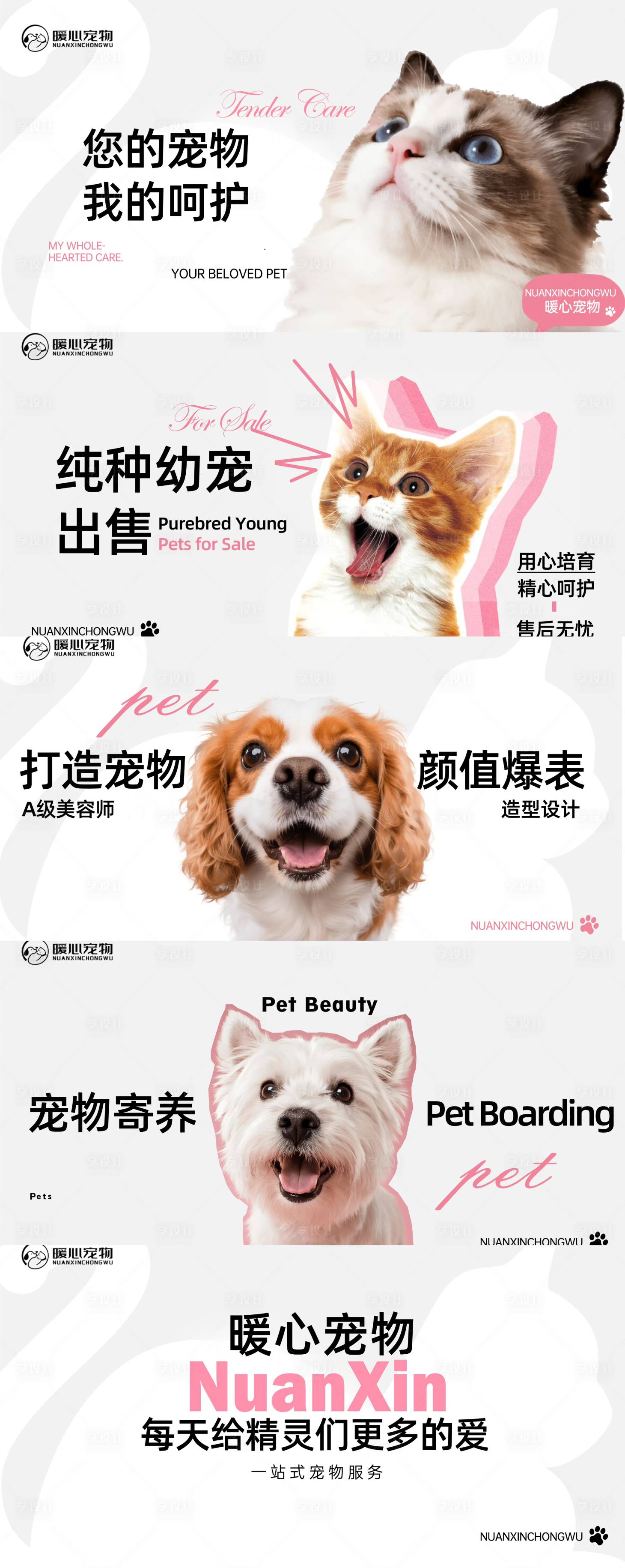 源文件下载【享设计】搜索编号：66060034917575693【美团宠物洗护banne】