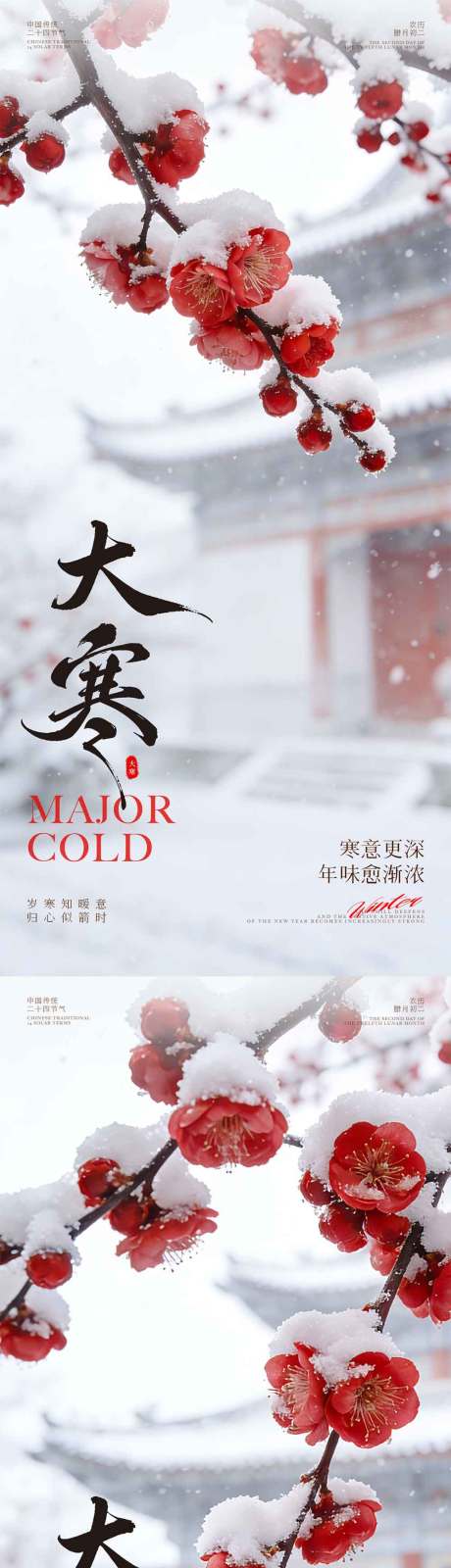 源文件下载【享设计】搜索编号：76930034926186896【大寒海报】