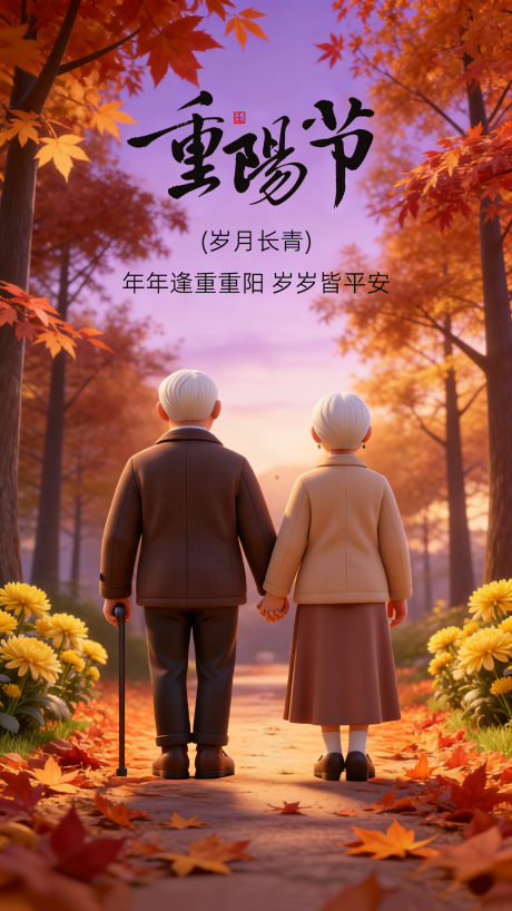 源文件下载【享设计】搜索编号：35050034894281353【重阳节海报】