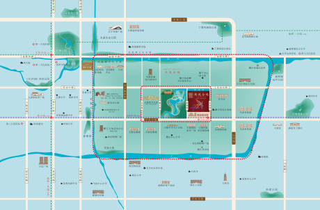 源文件下载【享设计】搜索编号：12390034826446205【地产常州区位图】