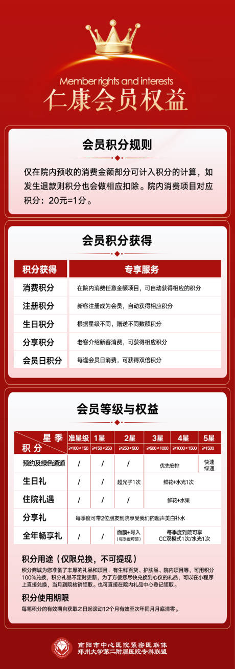 源文件下载【享设计】搜索编号：88370034813429309【医美小程序会员积分权益海报】