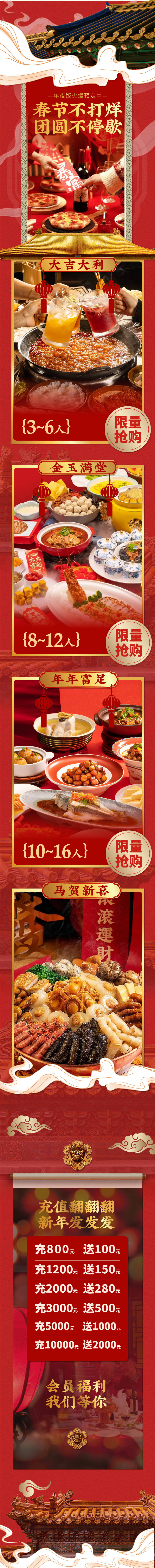 源文件下载【享设计】搜索编号：72420035124879544【年夜饭餐饮长图】