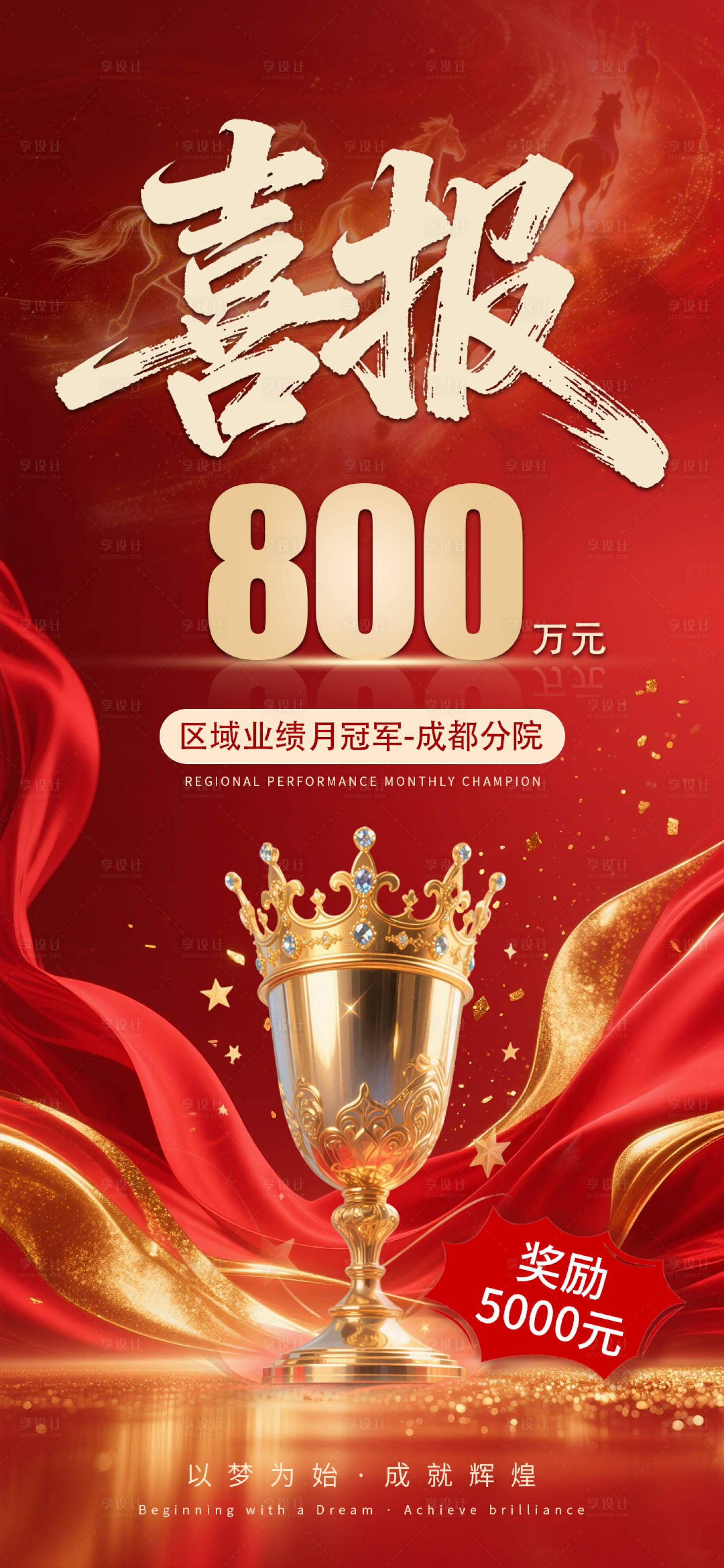 源文件下载【享设计】搜索编号：67350035179626030【喜报海报】