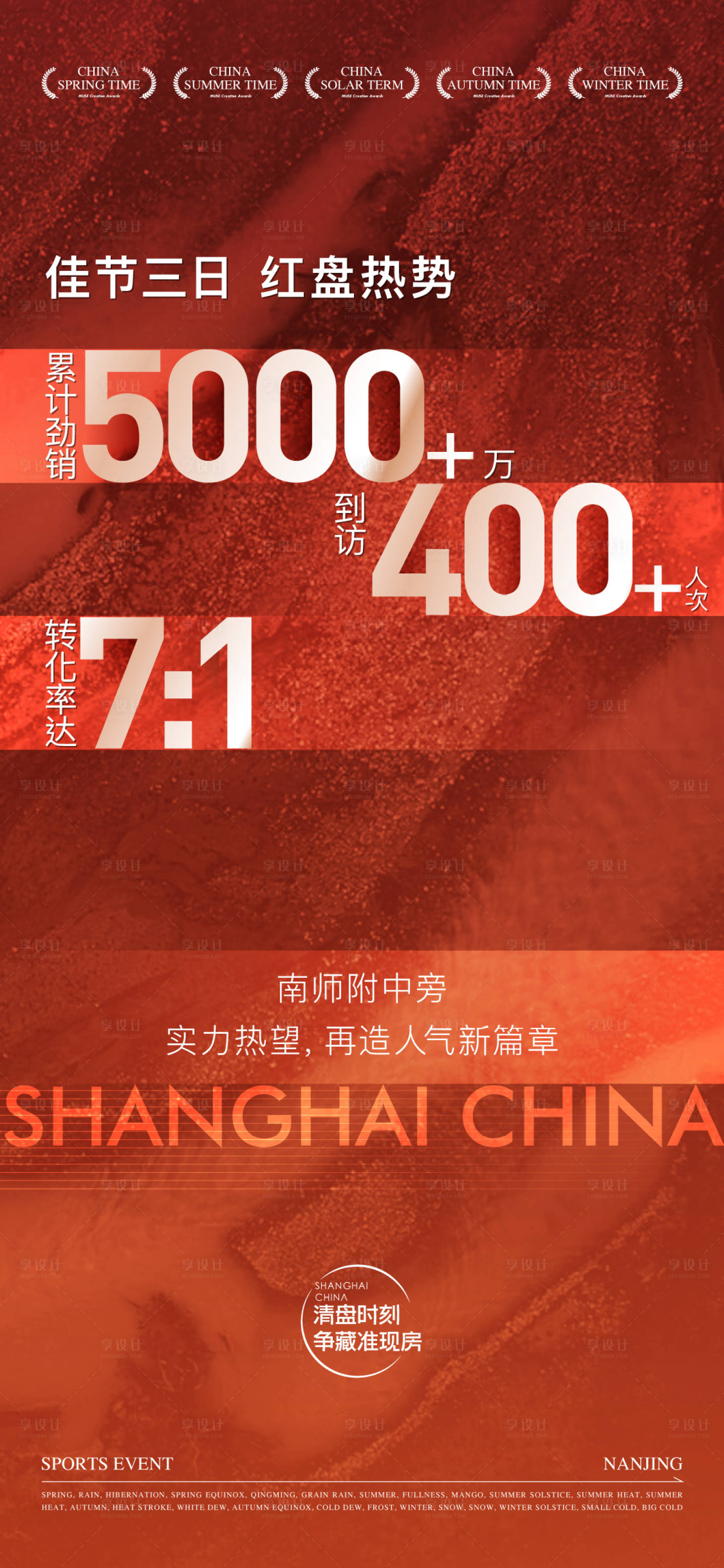 源文件下载【享设计】搜索编号：97800035017107758【书法热销红稿】