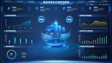 源文件下载【享设计】搜索编号：20040034984899421【pc端可视化投资管理】
