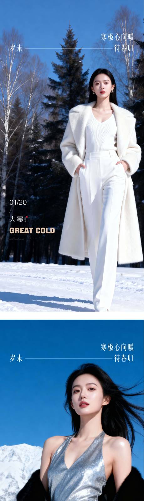 源文件下载【享设计】搜索编号：63160035083787017【大寒节气医美美业私密腋臭海报】