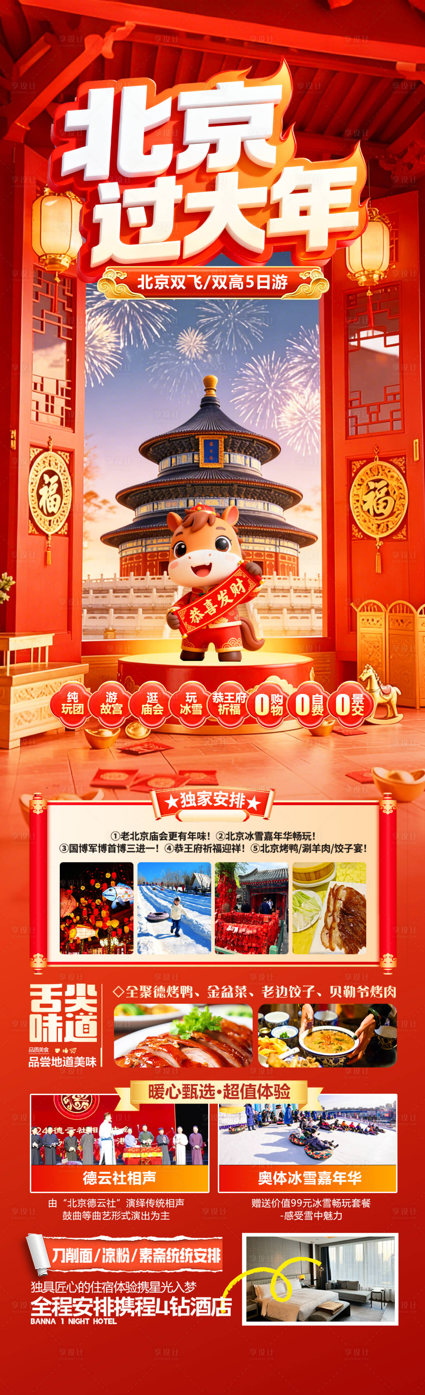 源文件下载【享设计】搜索编号：78040034931691958【北京旅游长图】