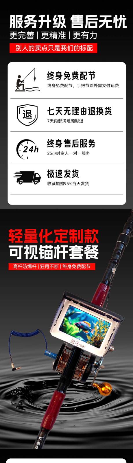 源文件下载【享设计】搜索编号：53450035303303725【可视鱼竿电商详情页】